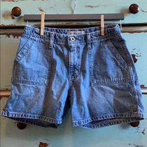 Hydraulic Jean Shorts Light Wash!